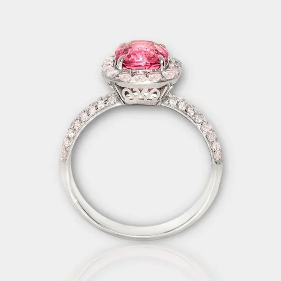 Pink Spinel Ring - Picture 7 of 8
